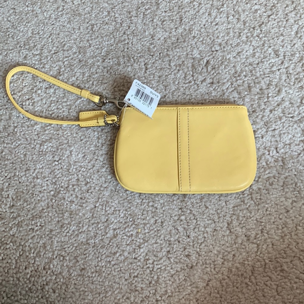 Coach wristlet.
